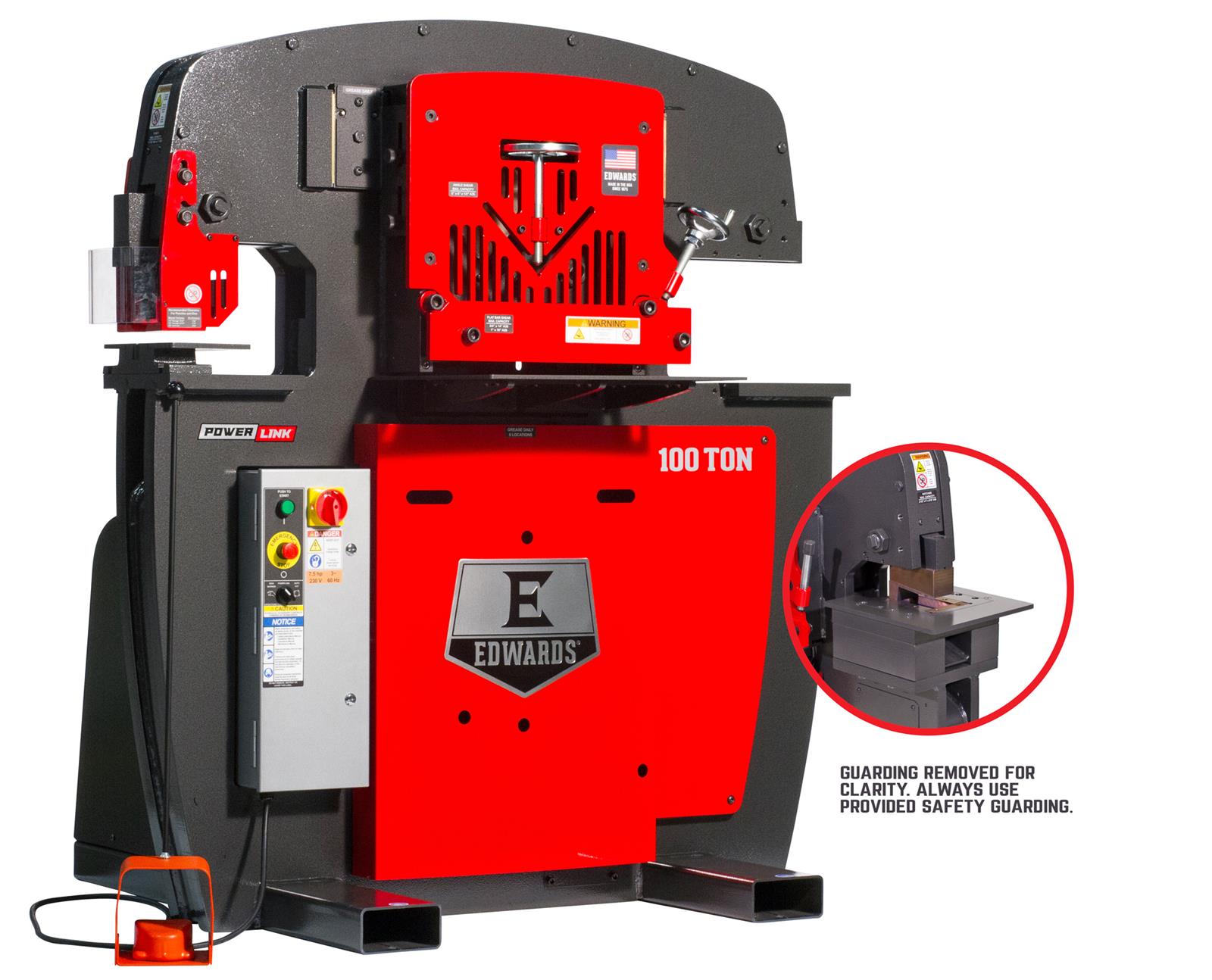 Edwards Ironworkers 10203512 Edwards Ironworkers 100Ton Ironworkers