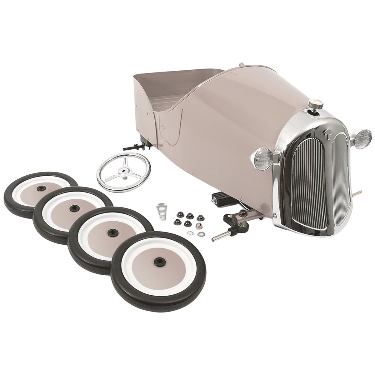 Summit Gifts 9702-PG Ready-to-Paint Roadster Pedal Car | Summit Racing