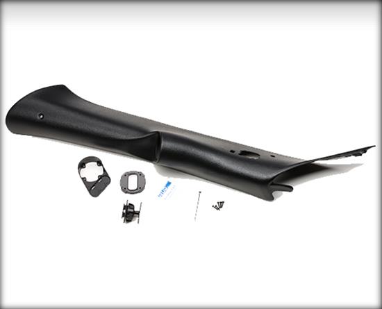 Edge Pillar Mounts 28405 Gauge Pod, Pillar, Adapter for CS2 and CTS2, Black, Full Coverage, Chevy, GMC, Each.