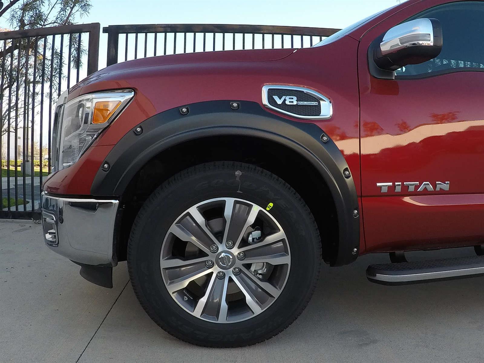 2019 NISSAN TITAN EGR 796014 EGR BoltOn Style Fender Flares Summit