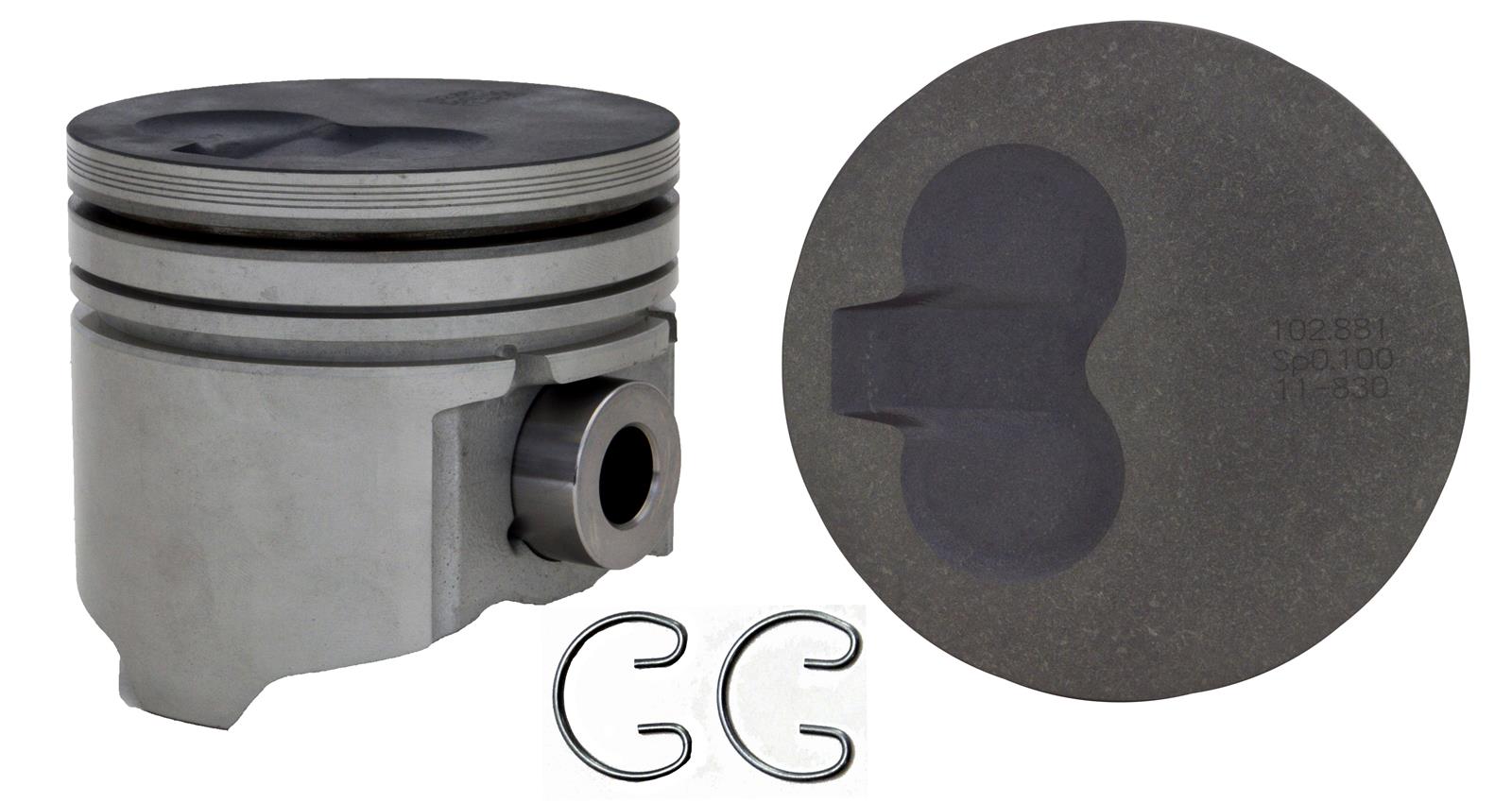 Enginetech P3054(8)STD Enginetech Piston Sets | Summit Racing