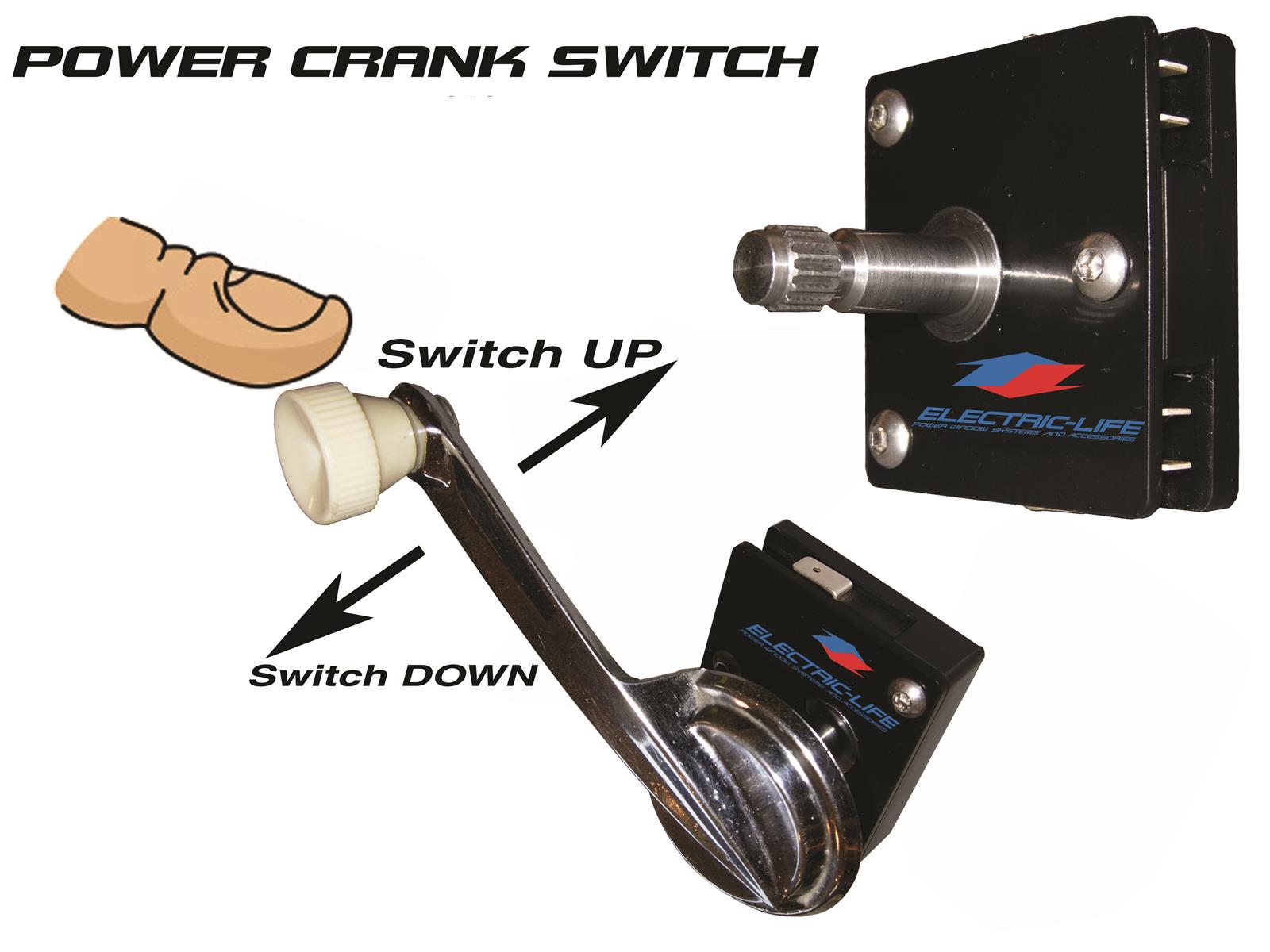 ElectricLife 45821 ElectricLife Power Window Switch Kits Summit Racing