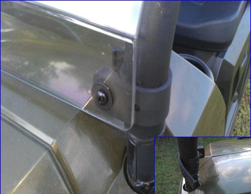 Extreme Metal Products 11651 Extreme Metal Products UTV Windshield Fast