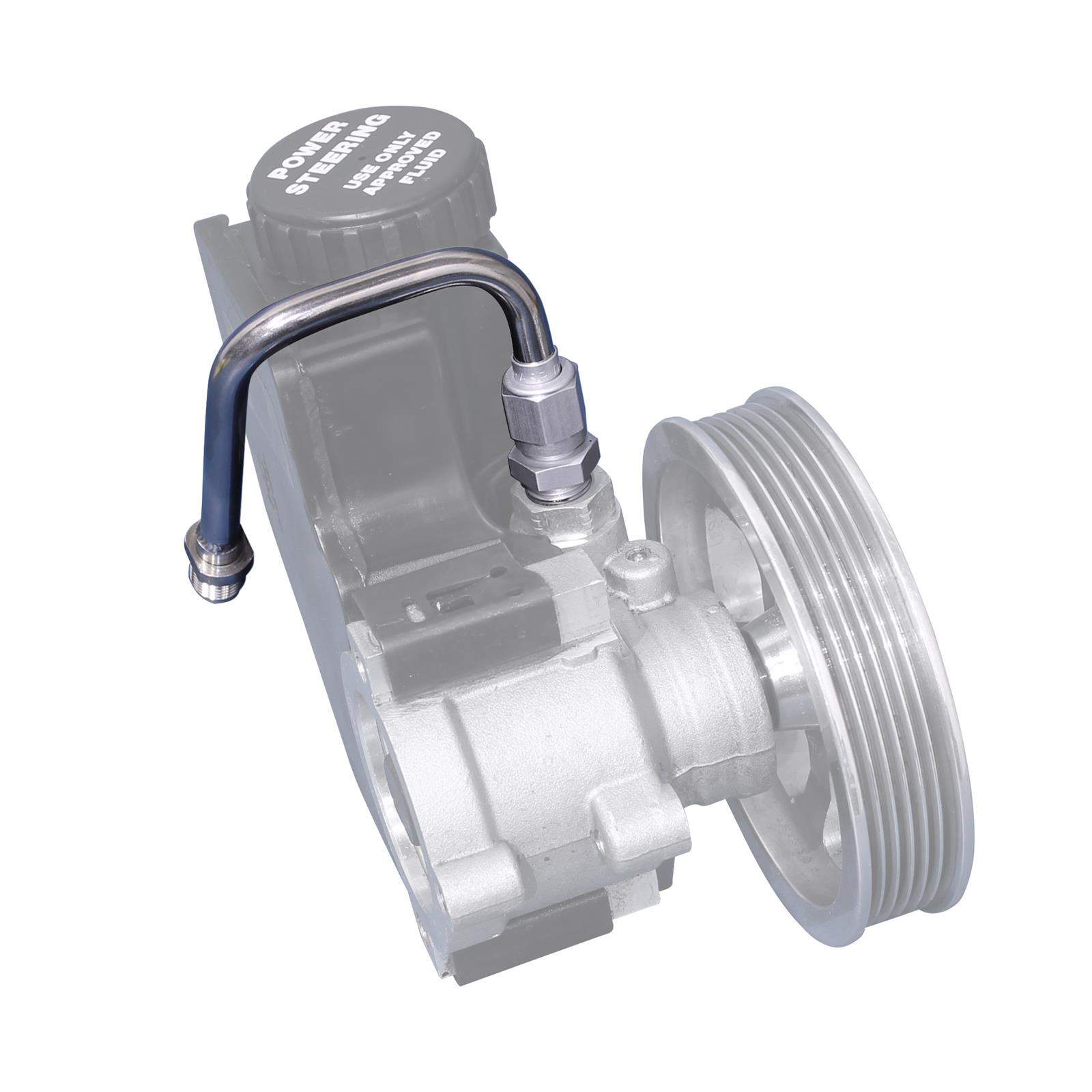 Eddie Motorsports Power Steering Pump Hard Lines