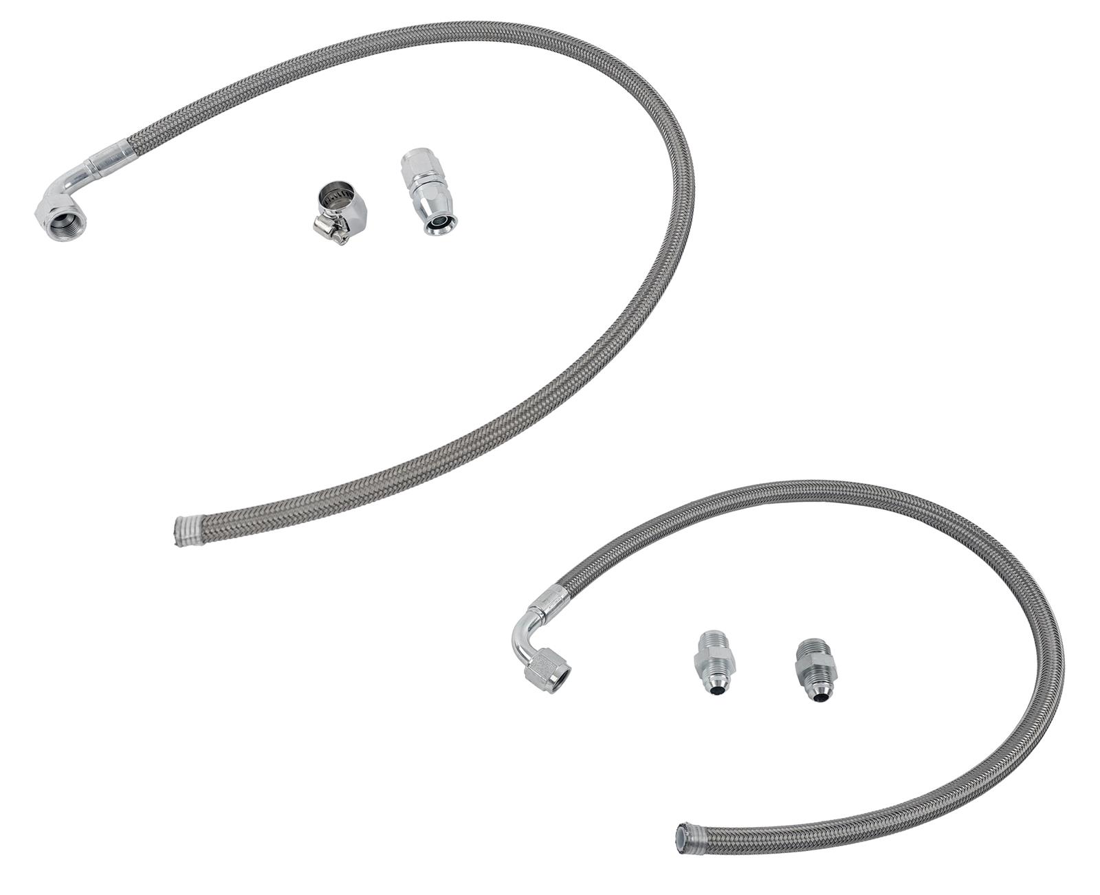 Eddie Motorsports MS10730 Eddie Motorsports Power Steering Hose Kits