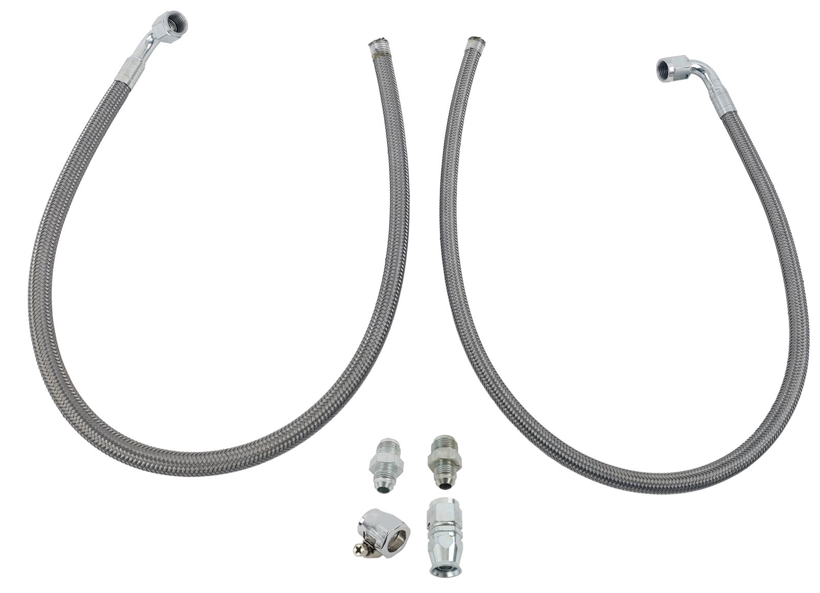 Eddie Motorsports MS10738 Eddie Motorsports Power Steering Hose Kits