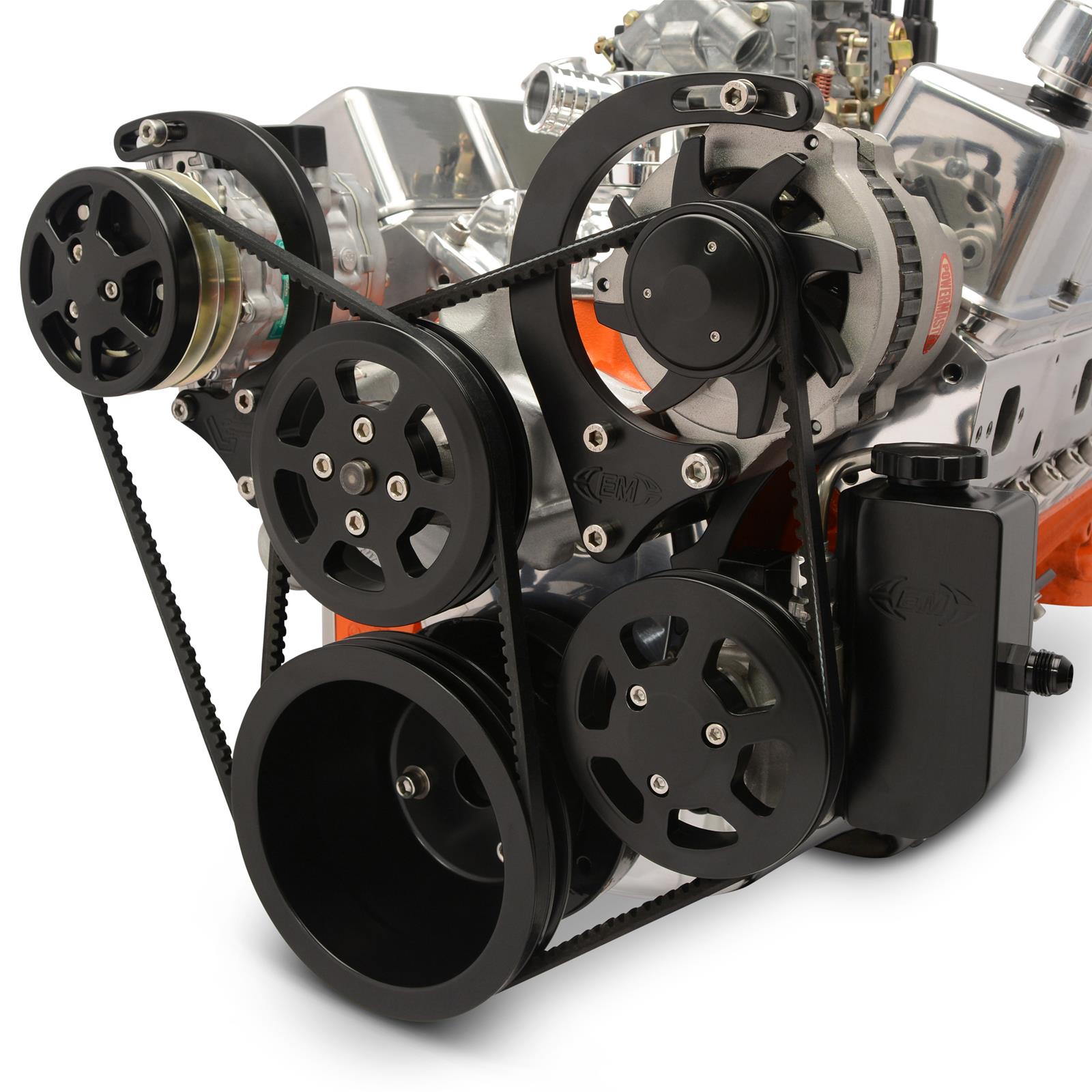 Eddie Motorsports MS10790BMB Eddie Motorsports VDrive VBelt Pulley