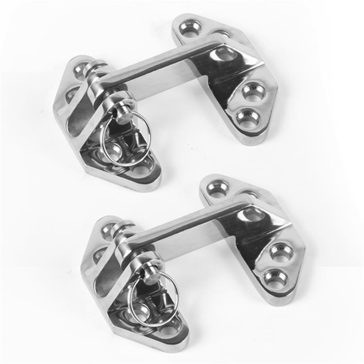 Eddie Motorsports MS14901PR Eddie Motorsports Stainless Steel Long Reach Hinges Summit Racing