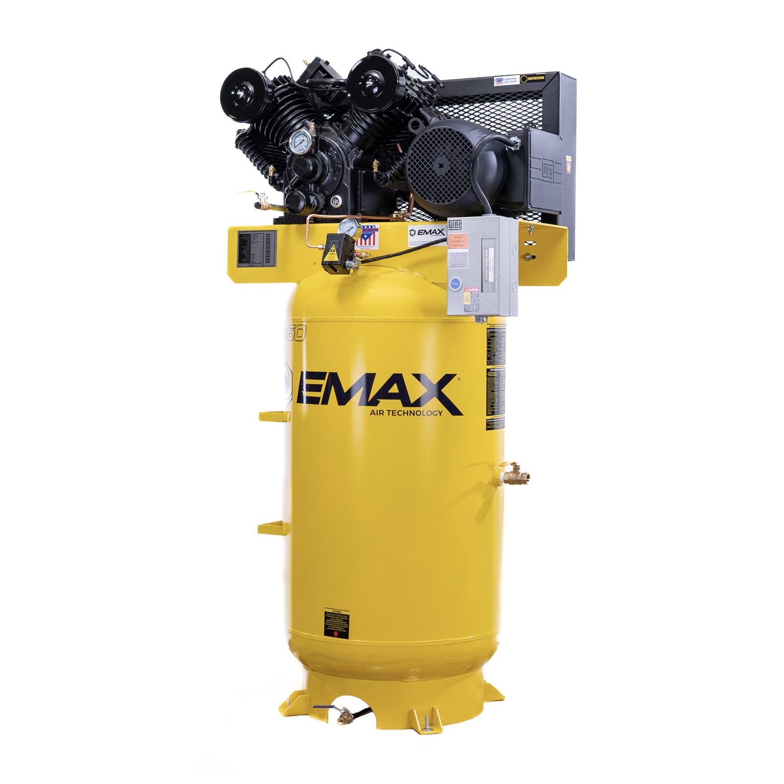 Emax Compressor EI07V080V1 EMAX Industrial Piston Compressors