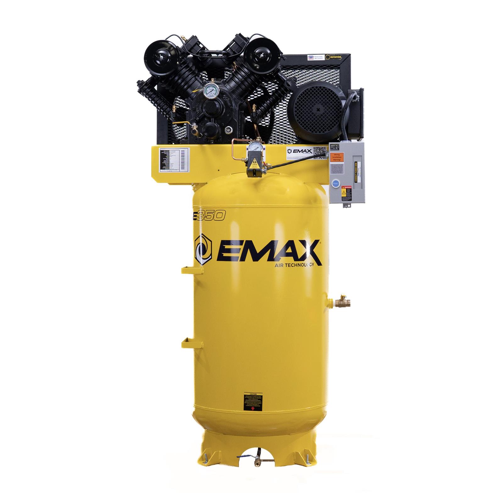Emax Compressor EI07V080V1 EMAX Industrial Piston Compressors
