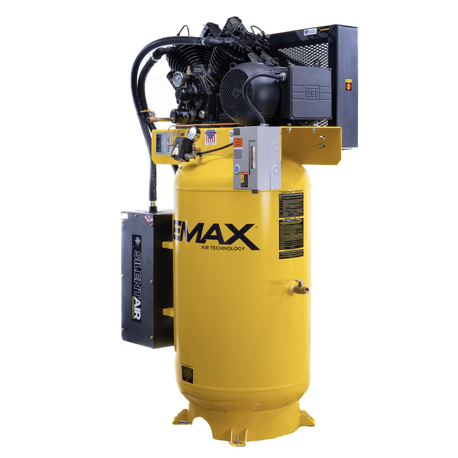 Emax Compressor ES07V080V1 EMAX Industrial Piston Compressors