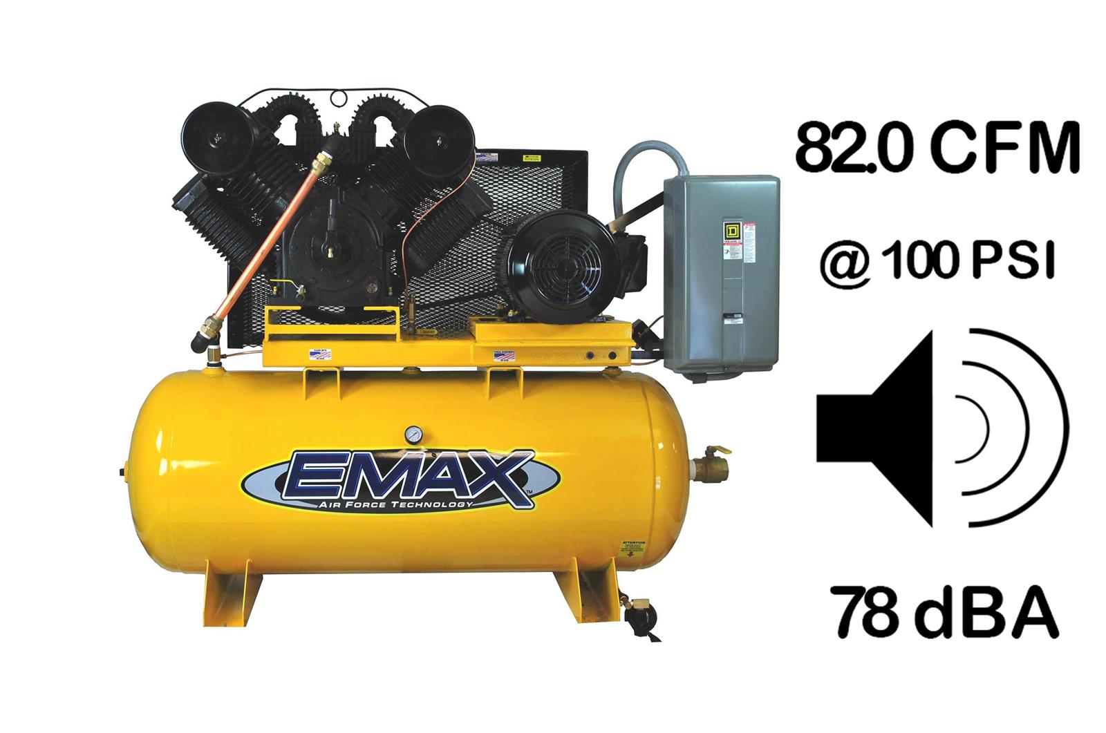 Emax Compressor EP20H120V3PKG EMAX Piston Compressor with Dryer Bundles