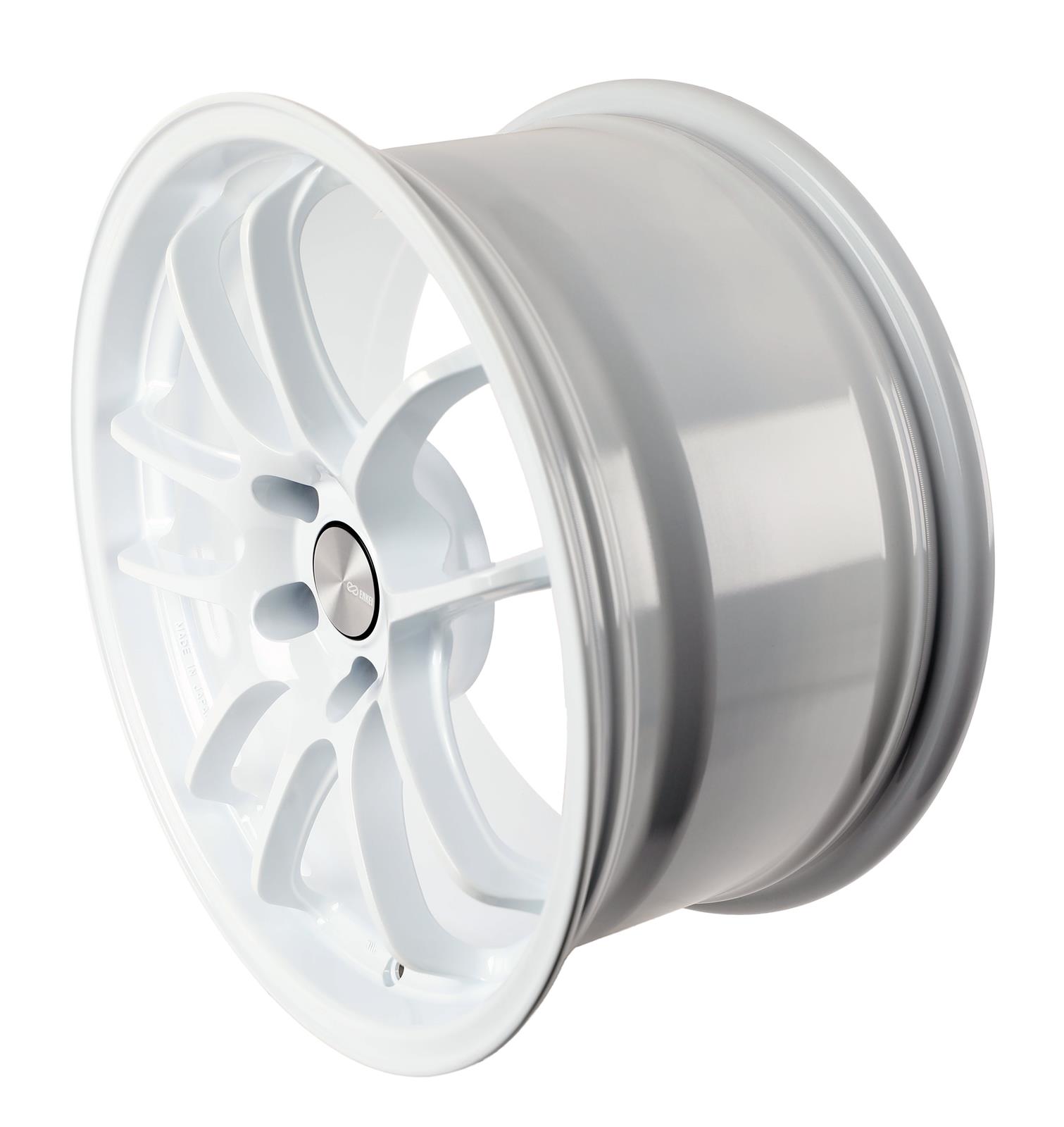 エンケイ PF01 ホワイト Enkei 489-890-6535WP Enkei PF01 EVO Pearl White Wheels | Summit Racing