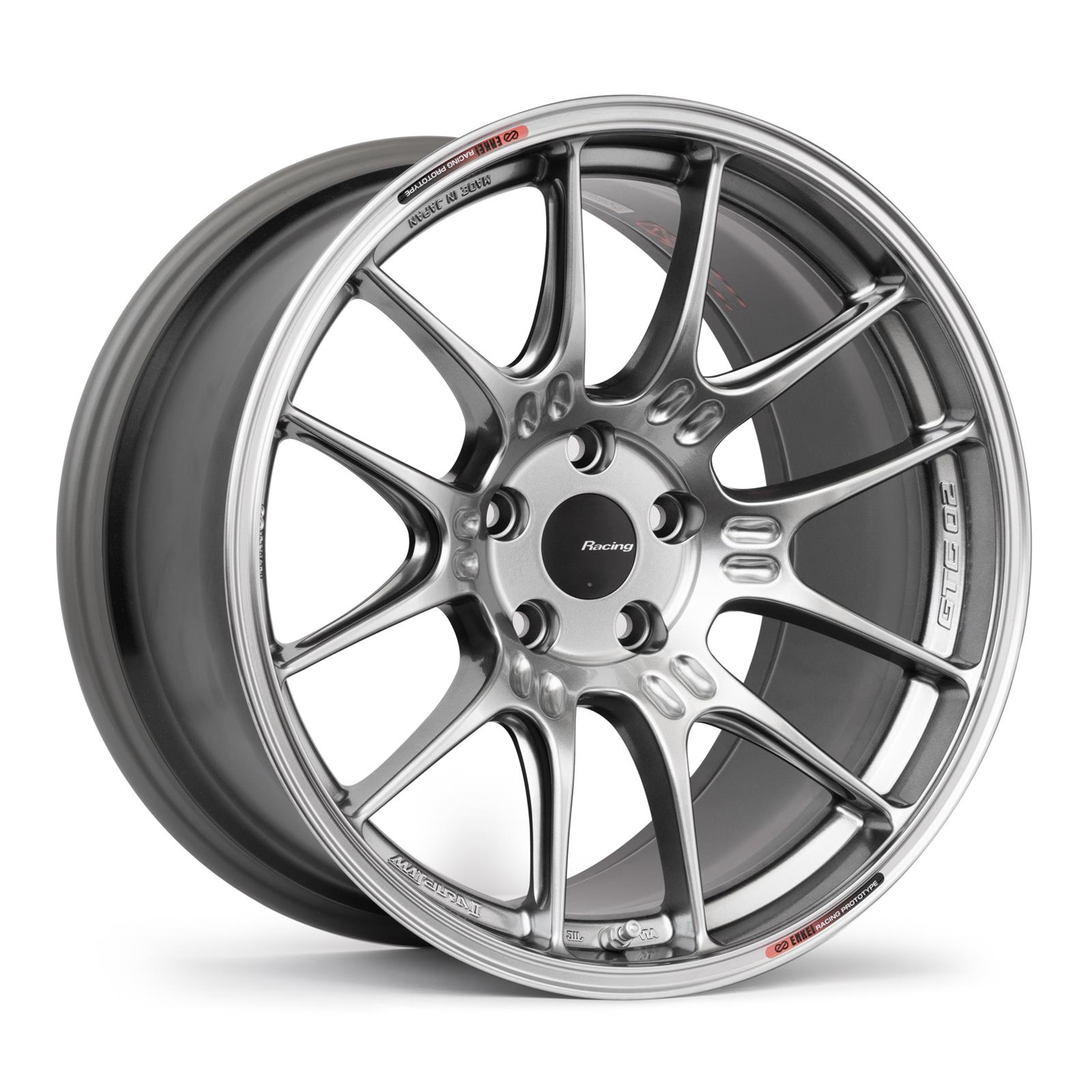 [naonao]エンケイGTC02 ①/4本 Enkei 534-890-4442BK Enkei GTC02 Matte Black Wheels | Summit Racing