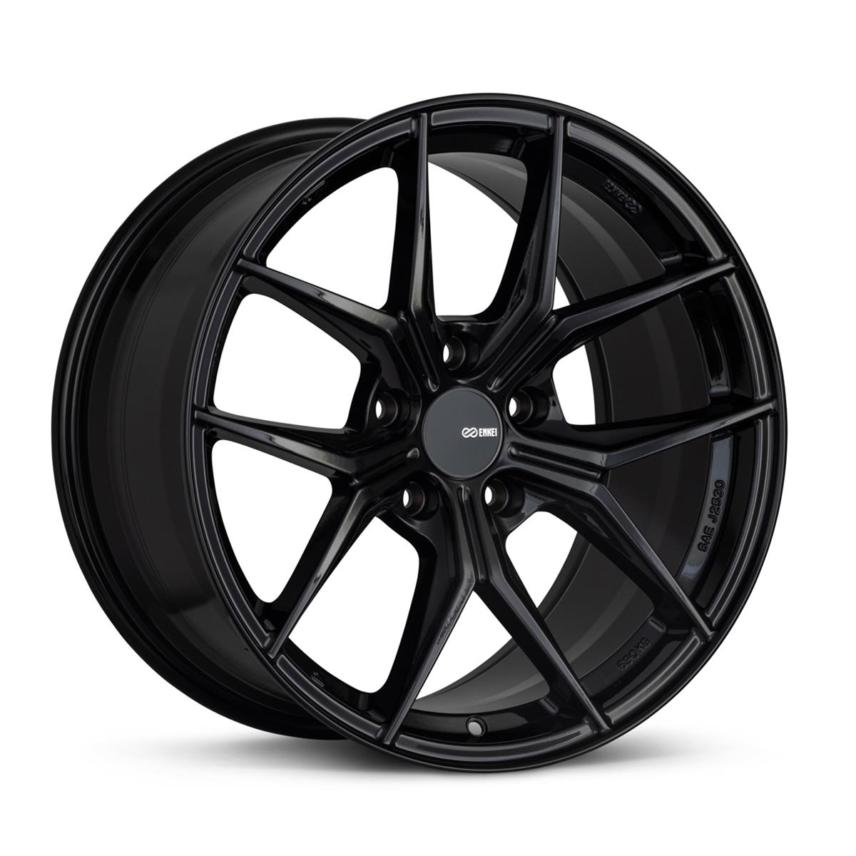 Enkei 529-895-1240BK Enkei TSR-X Gloss Black Wheels | Summit Racing