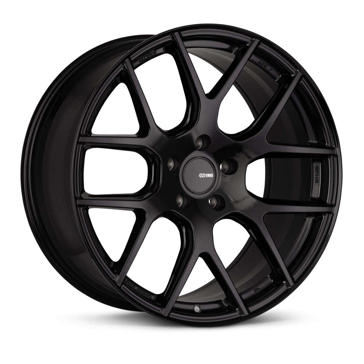 Enkei 531-880-1240BK Enkei XM-6 Gloss Black Wheels | Summit Racing