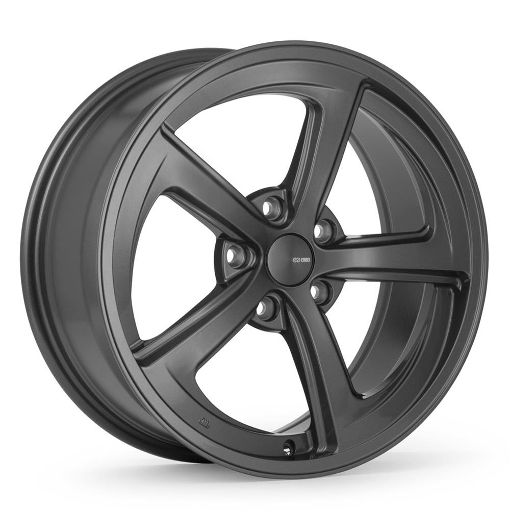 Enkei 548-880-1250GM Enkei Giotto Gloss Light Gunmetal Wheels