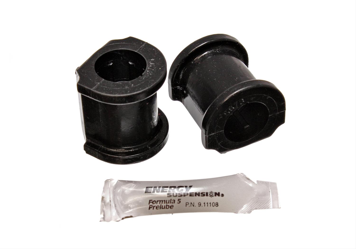 Energy Suspension 01-05 Honda Civic/CRX / 02-05 Civic Si Black 1 inch Front Sway Bar Bushings