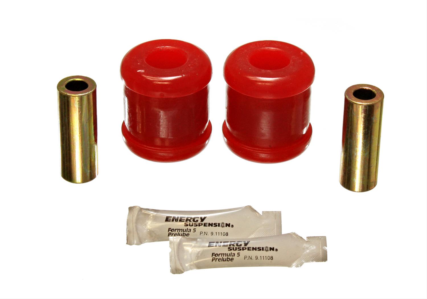 Energy Suspension 97-01 Honda Prelude (Type SH Only) Red Front Strut Rod Bushing Set