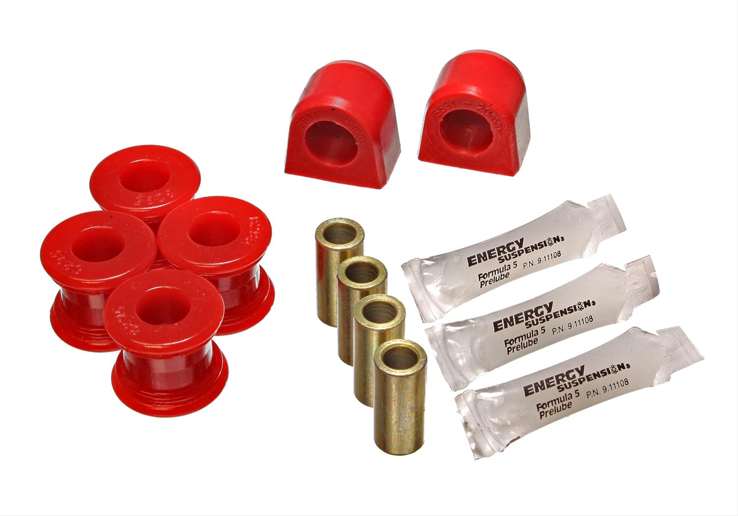 Energy Suspension 19.5104R Energy Suspension Sway Bar Bushings Summit Racing