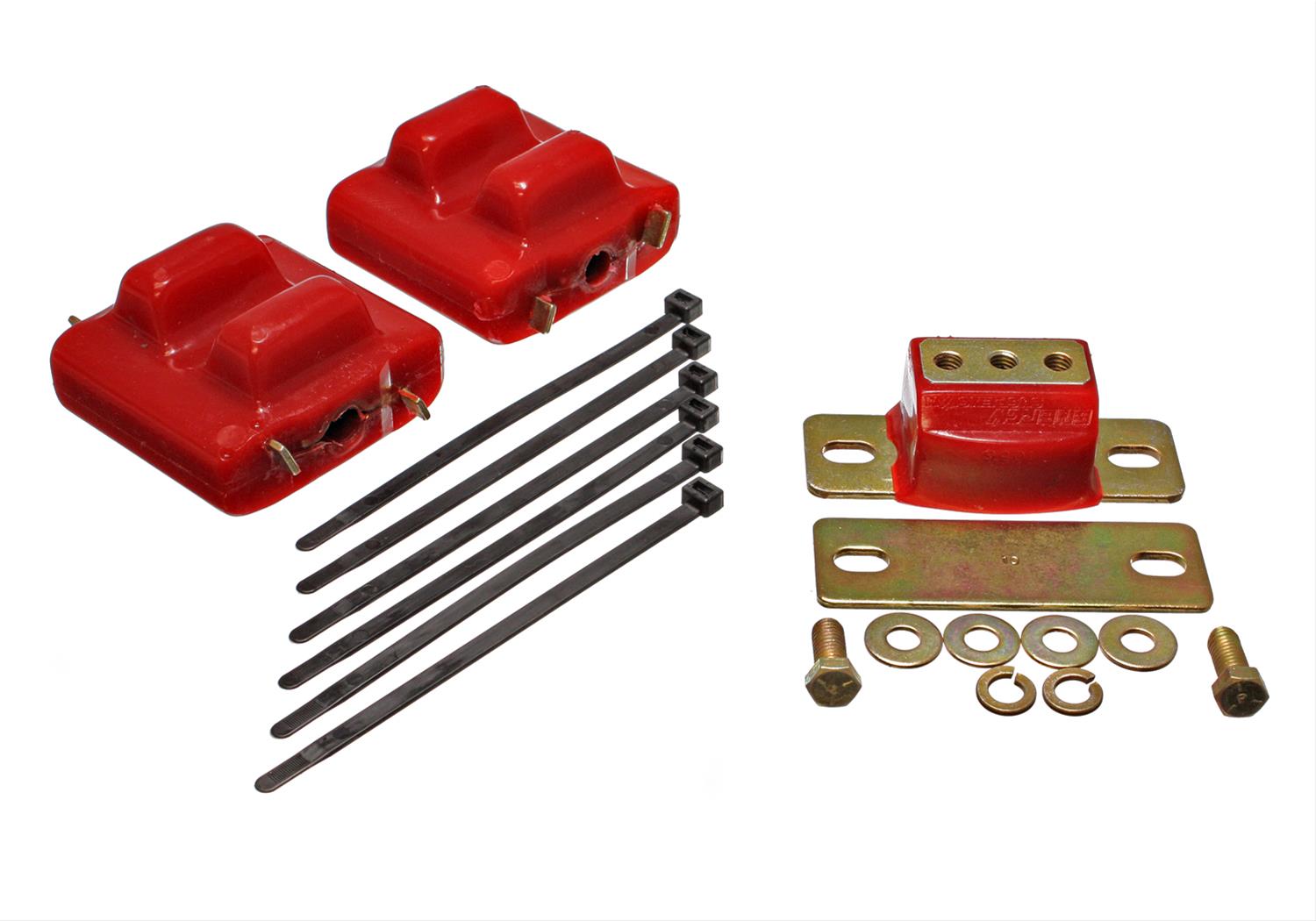 Energy Suspension Motor & Transmission Mount Kit SBC Zinc Plated