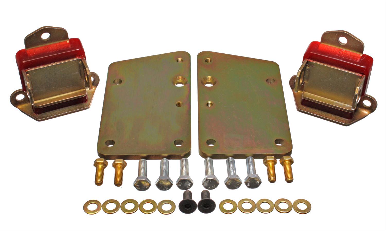 Energy Suspension LS1 Engine Conversion Mounts Short/Wide Zinc 3.1148G