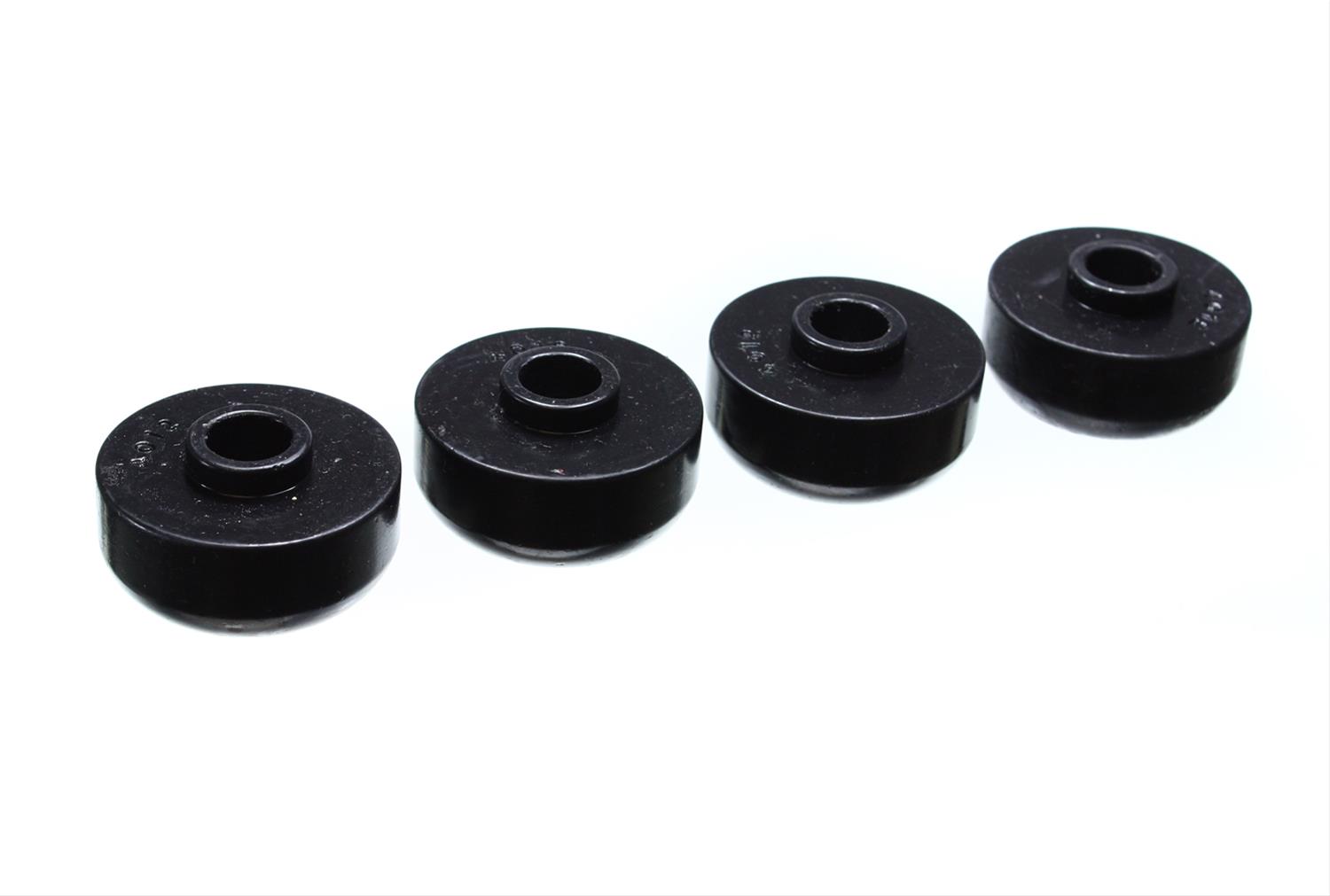 Energy Suspension Strut Rod Bushing Kit 3.7101G; Black Polyurethane