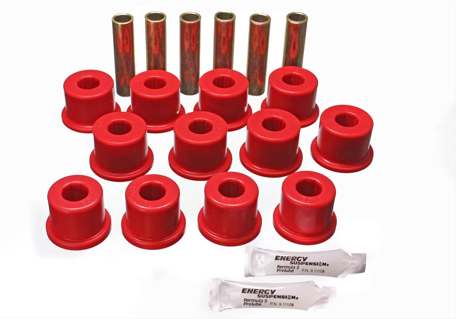 Energy Suspension 3 2128R Energy Suspension Leaf Spring Bushing Sets