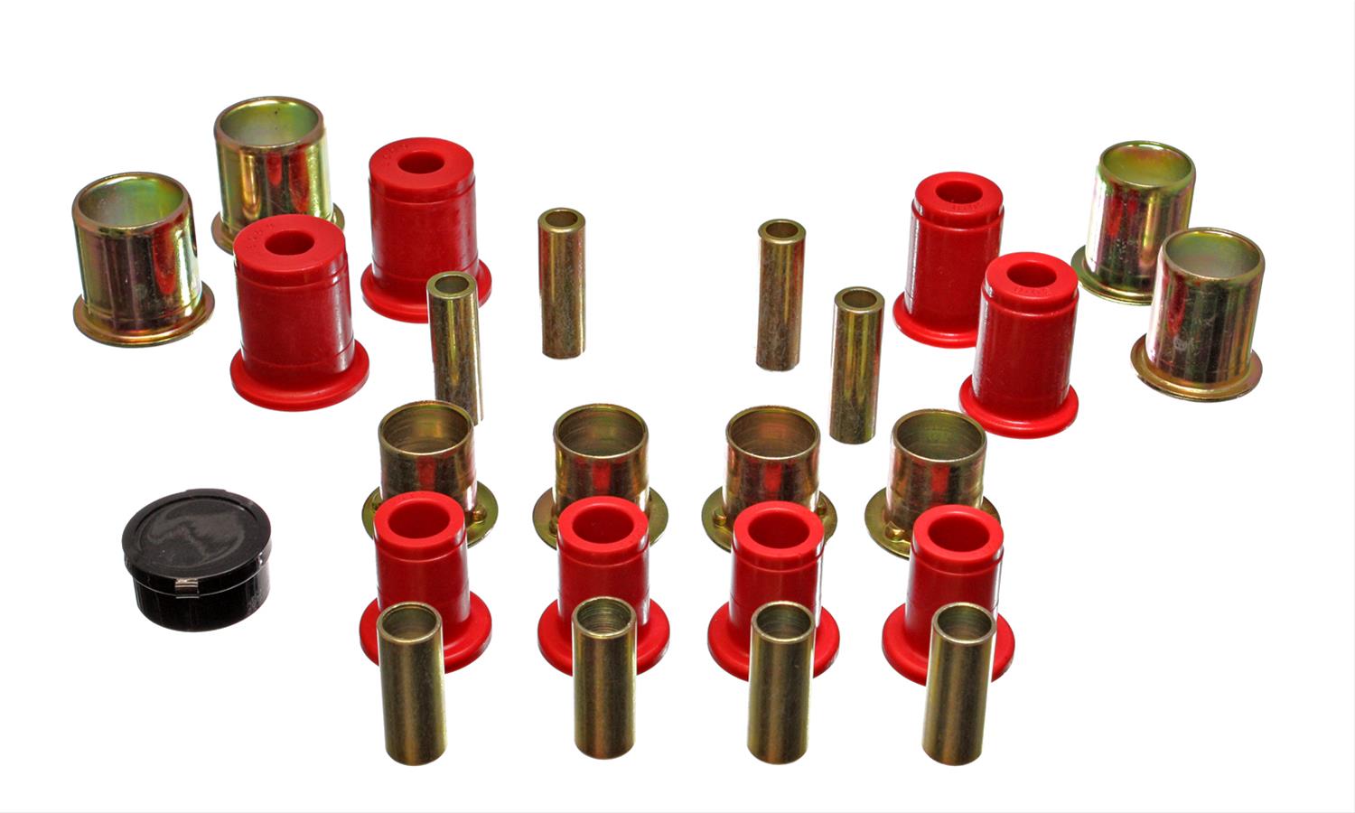 Red Polyurethane Sway Bar Link Bushing Set Fits 1958 - 1964