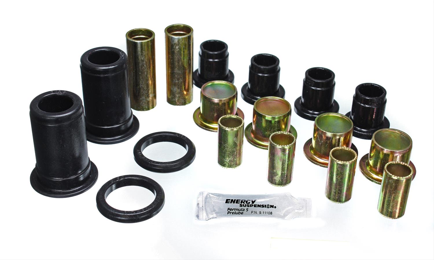 Energy Suspension Front Control Arm Bushings - Black