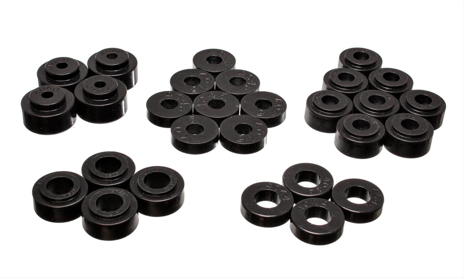 Energy Suspension GM Body Mount Set - Black