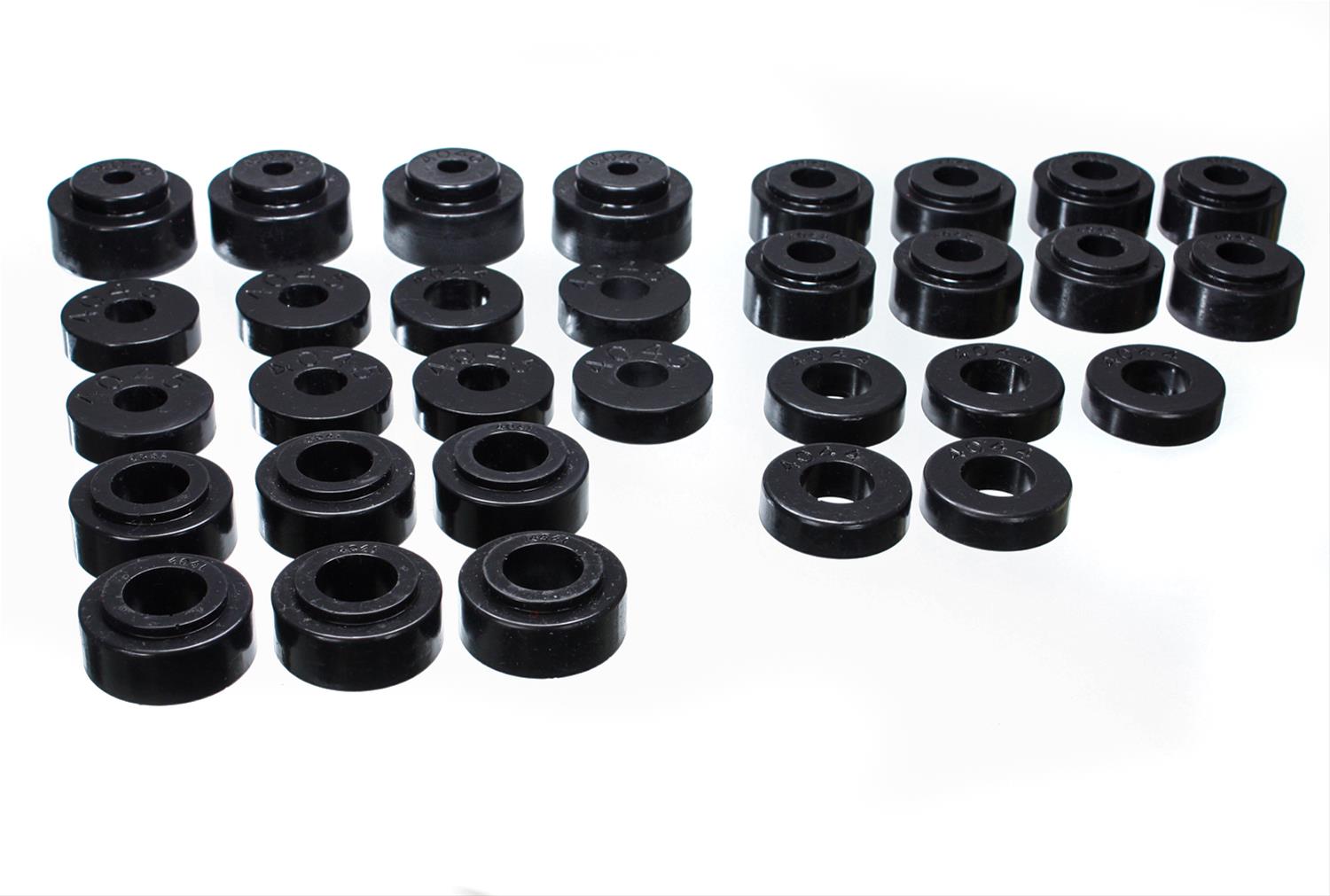 Energy Suspension Body Mount Bushings Polyurethane Black Chevy Chevelle ...