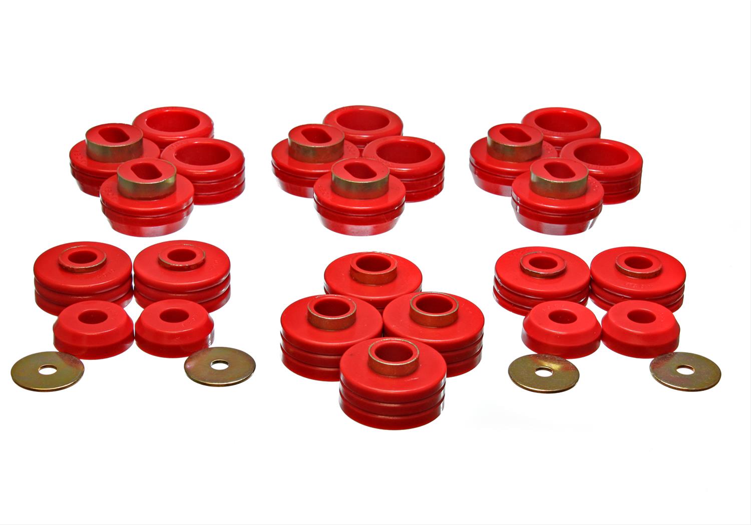 Energy Suspension 3.4124R Energy Suspension Body Mount Bushings