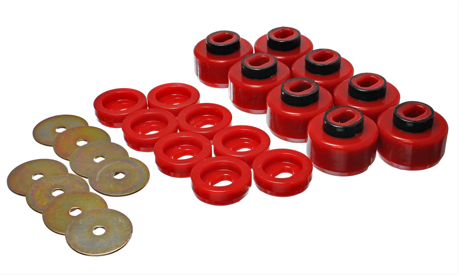 Energy Suspension 3.4150R Energy Suspension Body Mount Bushings ...