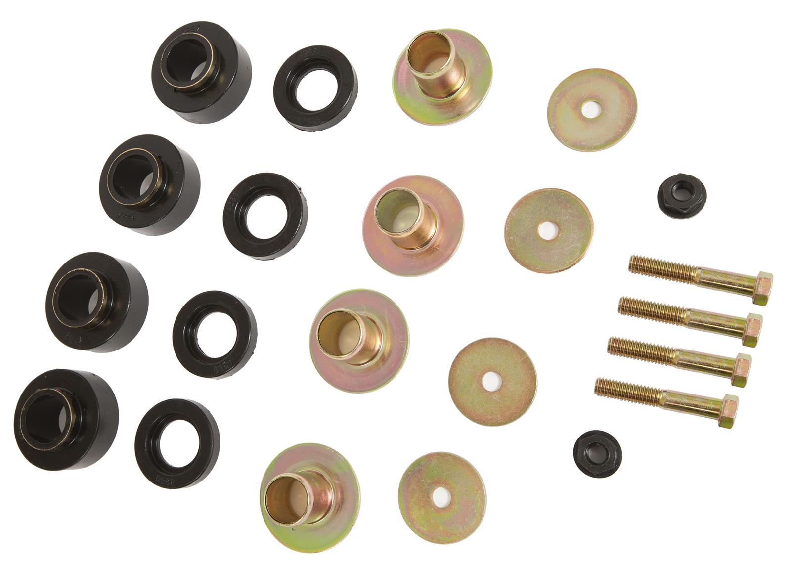 Energy Suspension 68-72 Chevrolet Chevelle SS Black Body Mount Set
