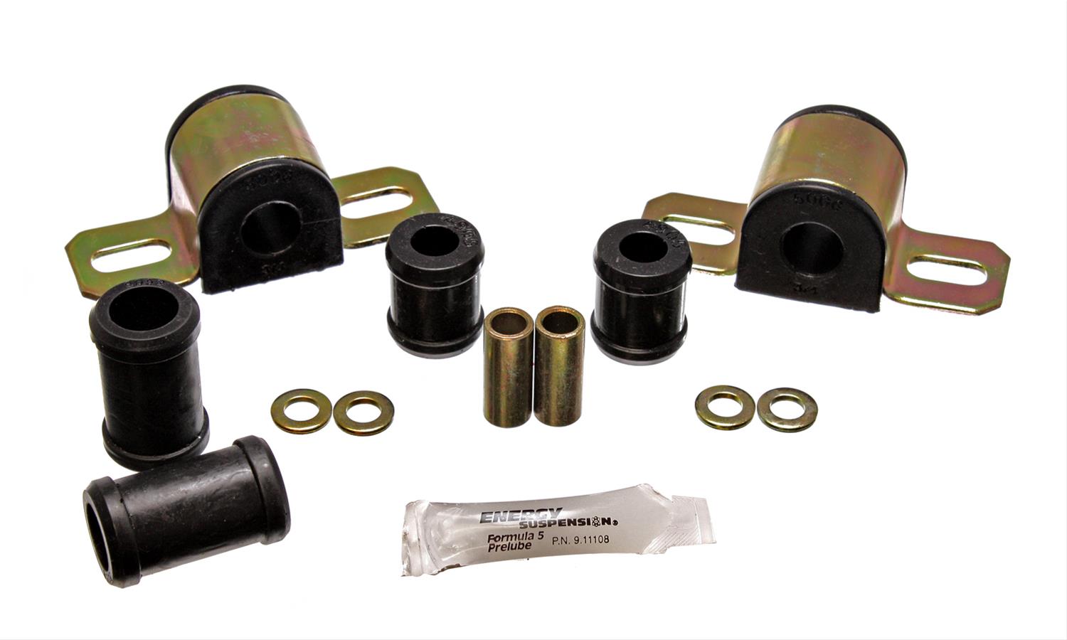 Energy Suspension GM 3/4in Rear Stab Bushing Set - Black