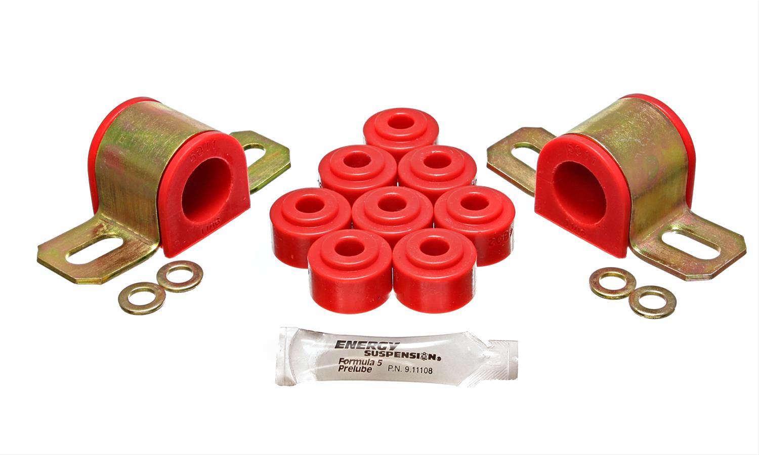 Energy Suspension GM Rear Sway Bar Set Dually - Red