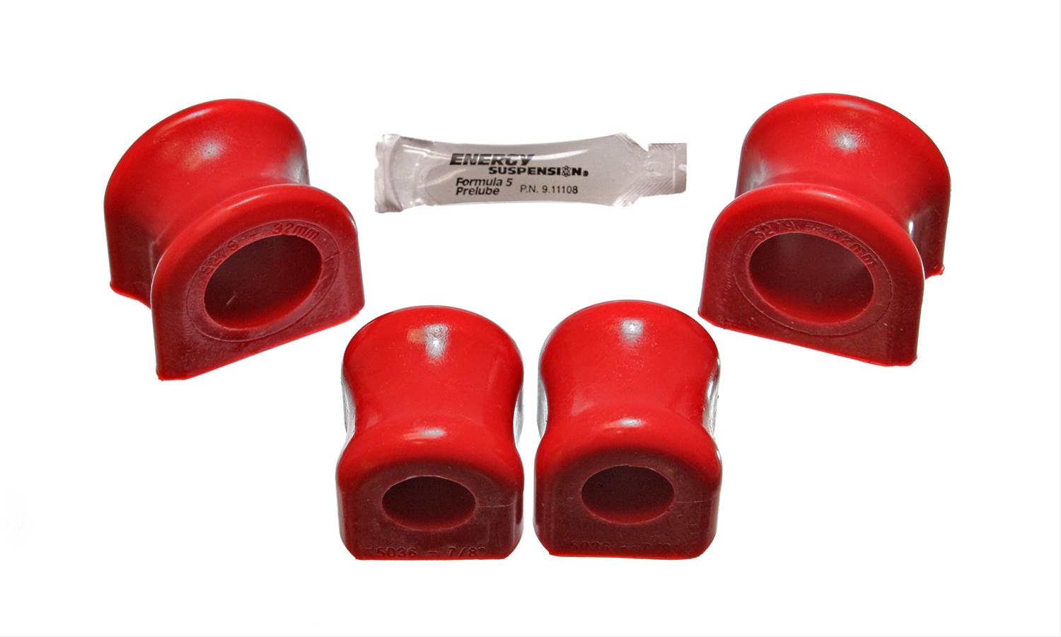 Energy Suspension GM 4 X Sway Bar Set - Red