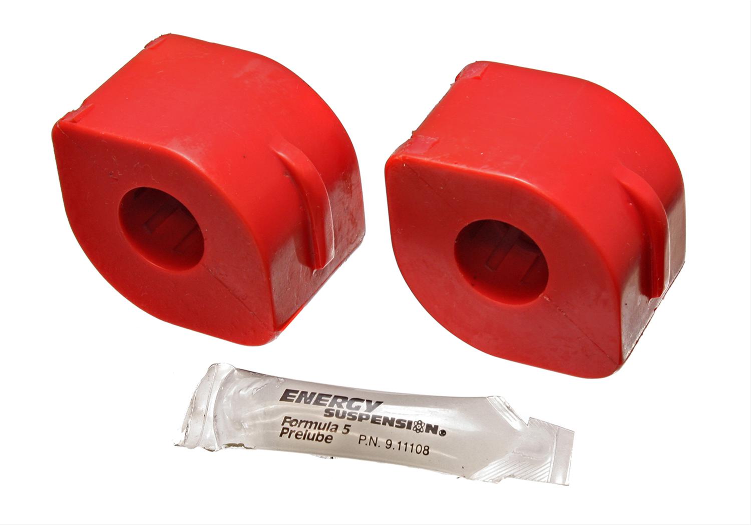 Energy Suspension 97-04 Chevy Corvette Red 23mm Front Sway Bar Frame Bushing Set thumbnail 2