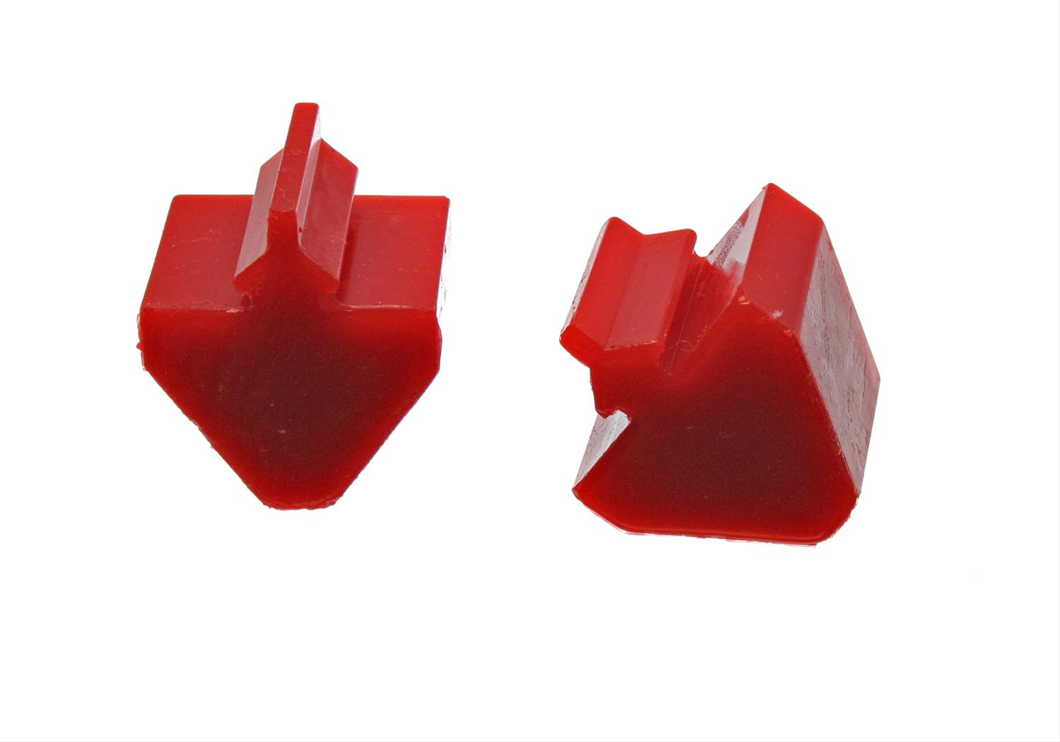 Energy Suspension GM Style Pull Thru Bump Stop - Red