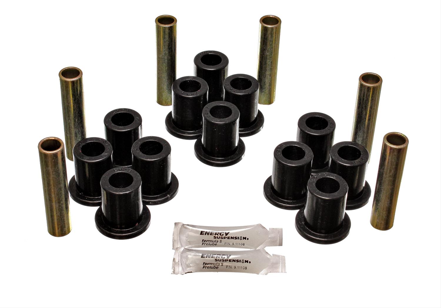 Energy Suspension Ford 4 Wd Front Spring Bushing Set - Black