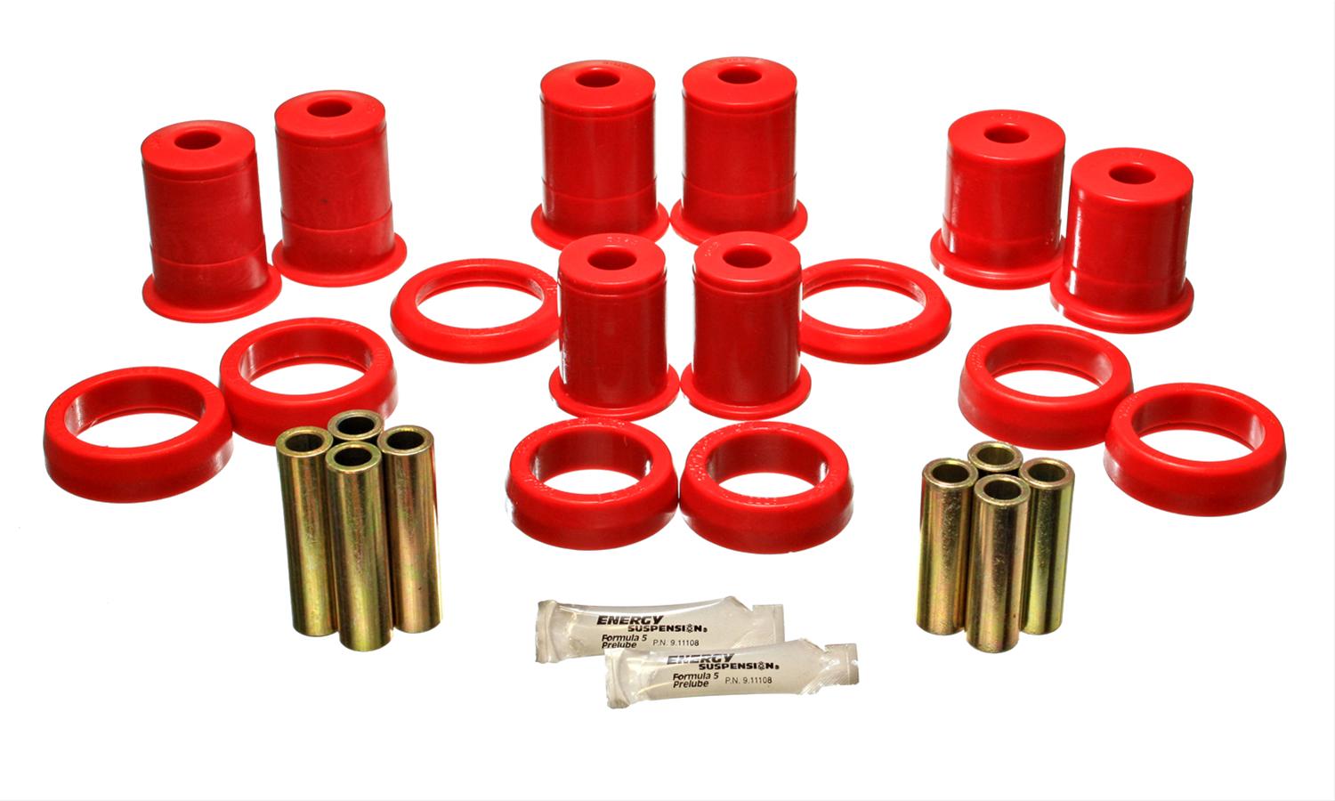 Energy Suspension Ford Diff Control Arm W/Thrust Washer - Red