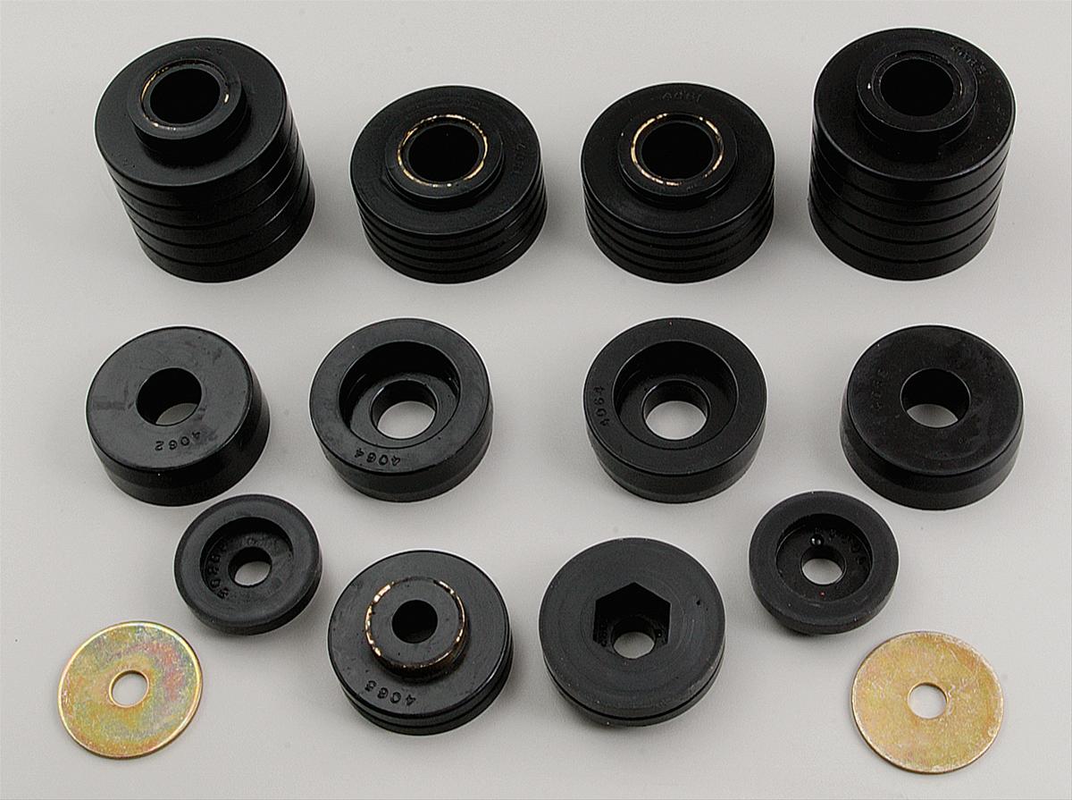 Energy Suspension Body Mount Set - Black