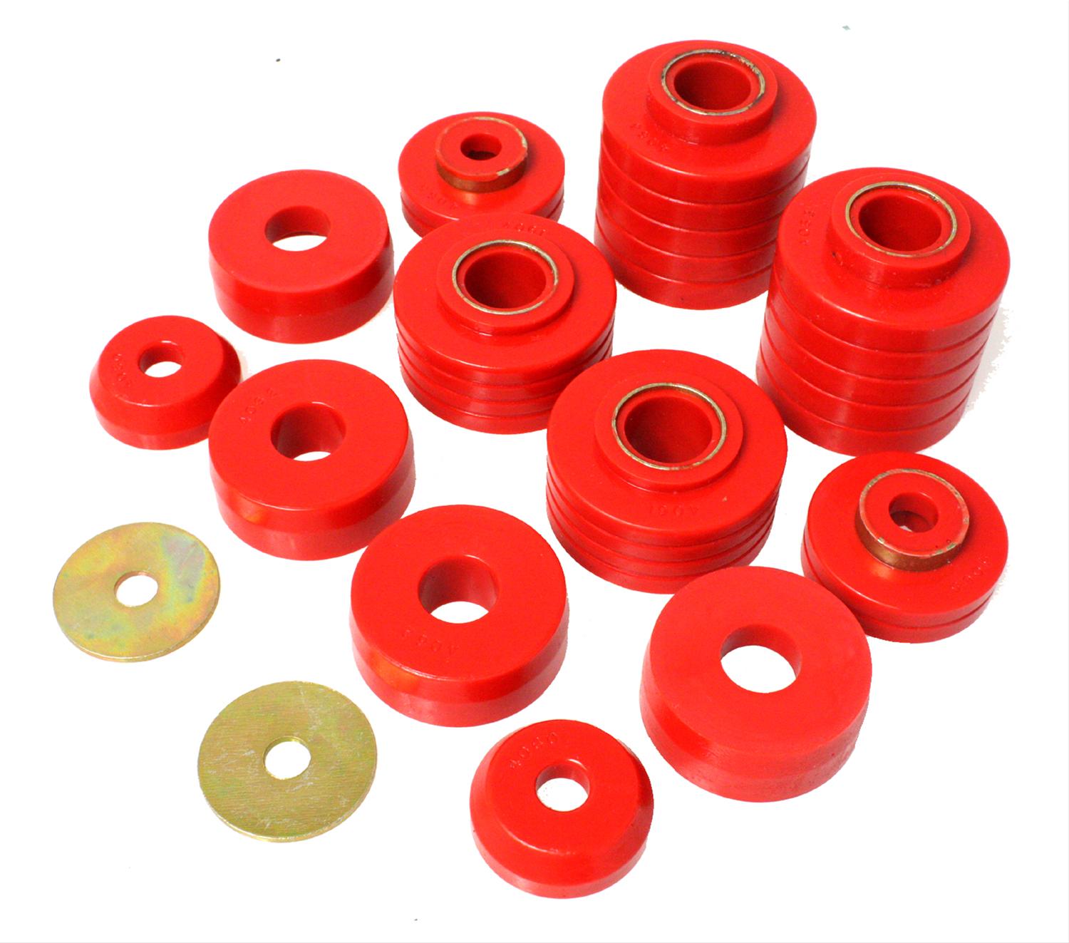 Energy Suspension 44107r Energy Suspension Body Mount Bushings Summit Racing 2652