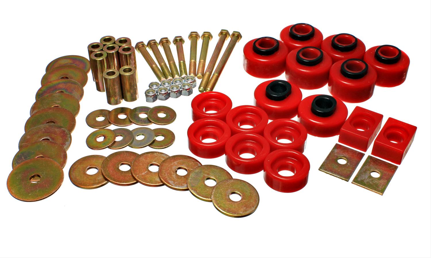 Energy Suspension 4.4115R Energy Suspension Body Mount Bushings