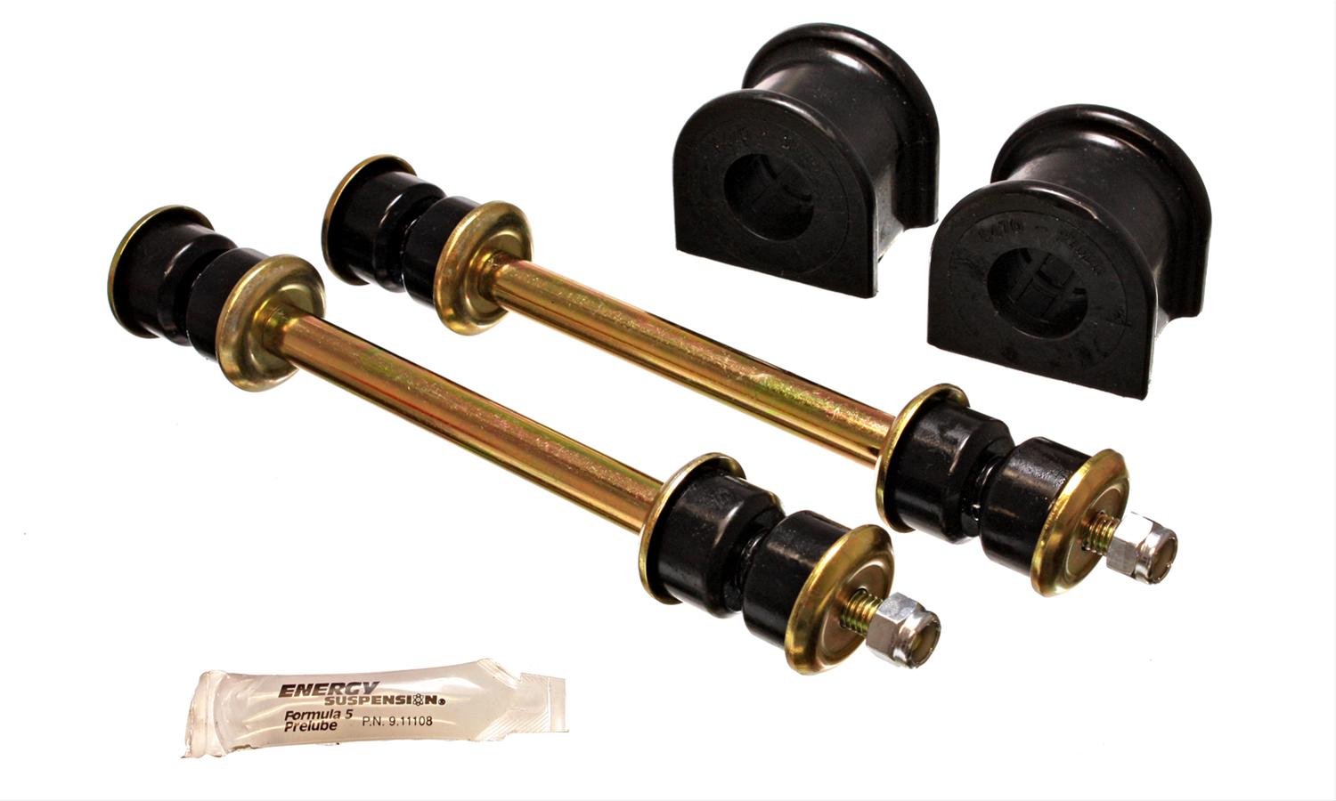 Energy Suspension 08-11 Ford Ranger RWD 27mm Black Front Sway Bar Bushing Set thumbnail 2