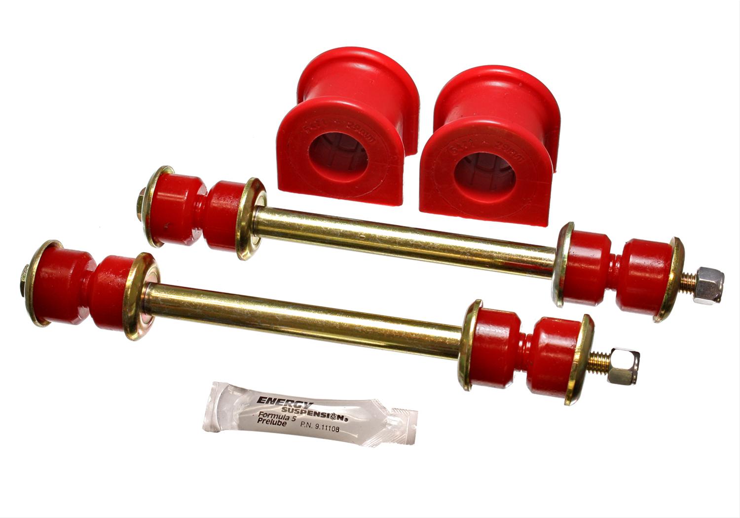 Energy Suspension 98-10 Mazda B-Series 4WD 29mm Red Front Sway Bar Bushing Set thumbnail 2