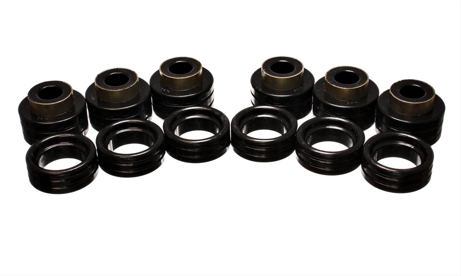 Energy Suspension 94-01 Dodge Ram 1500 / 94-02 Ram 2500/3500 Black Body (Cab) Mount Set
