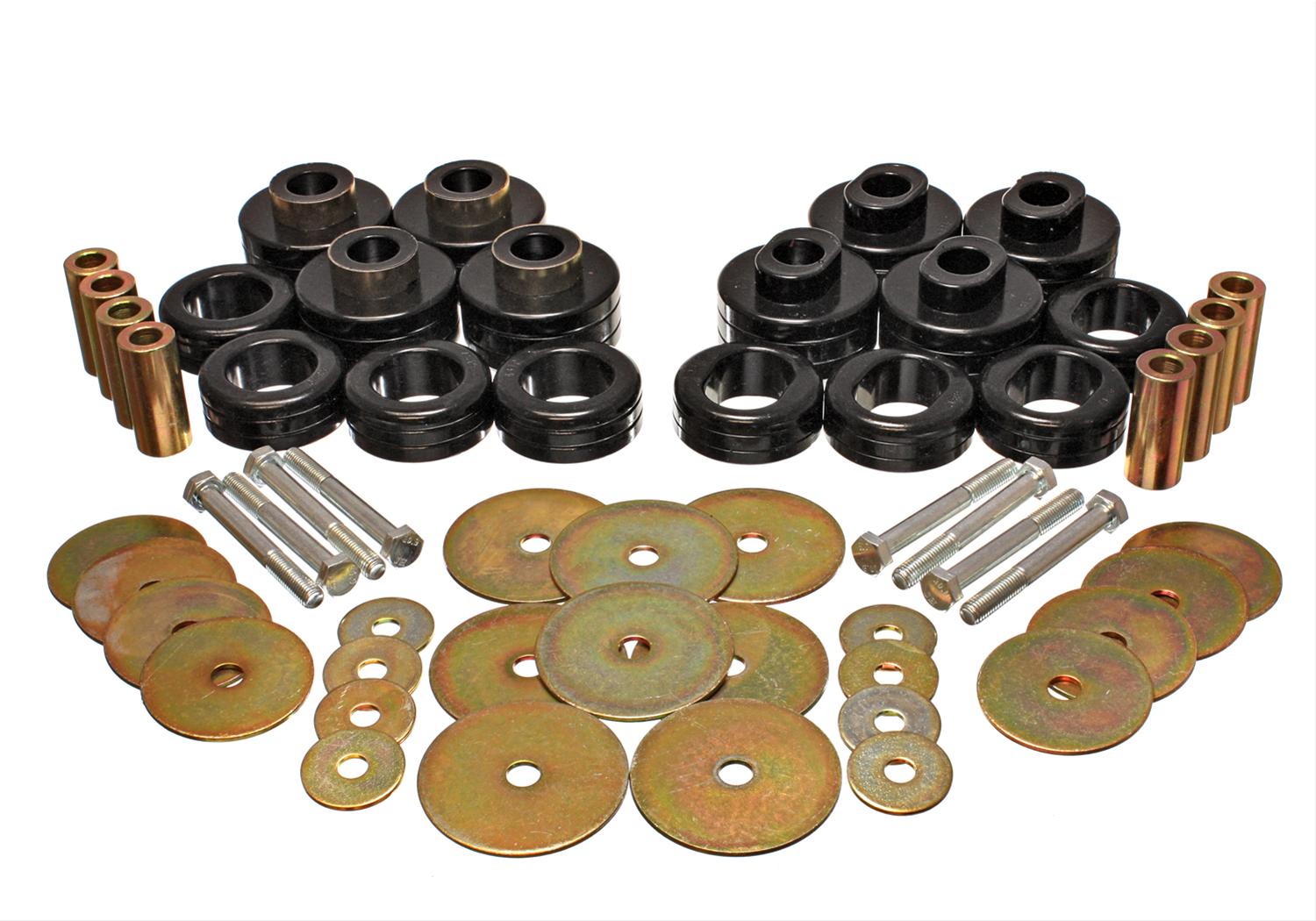 Energy Suspension Cab Mount Set - Club Cab - Black