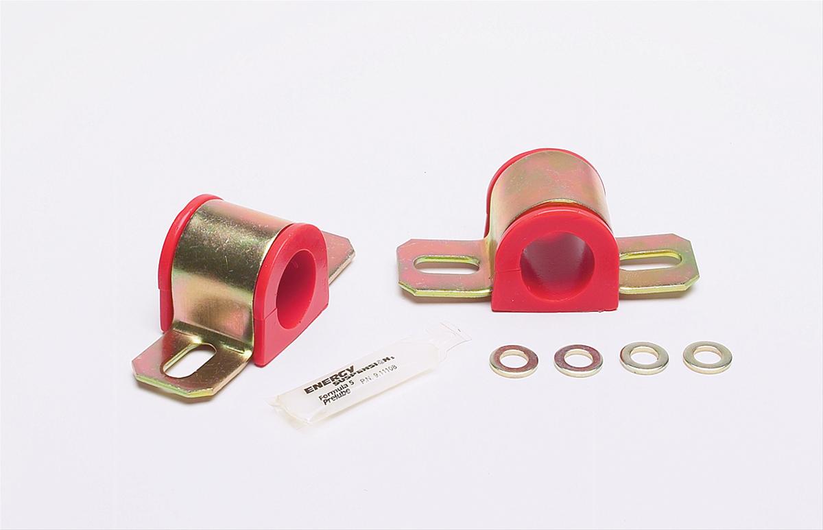 Energy Suspension Universal 28mm Red Non-Greaseable Sway Bar Bushings